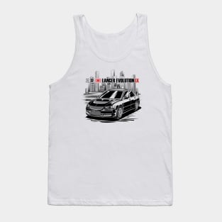 Lancer Evolution IX - Black Print Tank Top